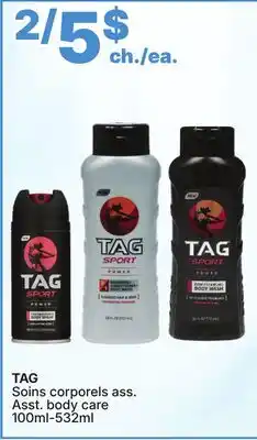 Rossy TAG Asst. body care offer