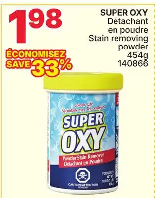 Rossy SUPER OXY Stain removing powder offer