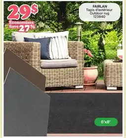 Rossy FAIRLAN Outdoor rug offer
