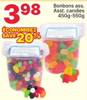 Rossy Asst. candies offer