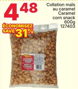Rossy Caramel corn snack offer