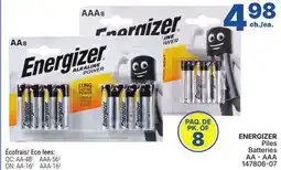 Rossy ENERGIZER Batteries AA - AAA offer