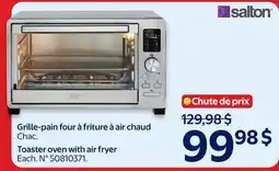 Walmart Toaster oven with air fryer offer