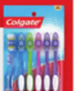 Walmart Colgate Extra Clean toothbrushes 6-pack offer