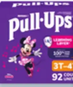 Walmart Huggies Pull-Ups econo pack training pants offer