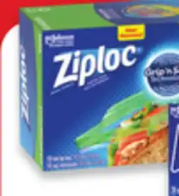 Walmart Ziploc freezer or sandwich bags offer