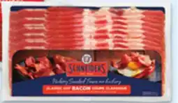 Walmart Maple Leaf or Schneiders 375 g or Maple Leaf Ready Crisp 65 g — 85 g bacon offer