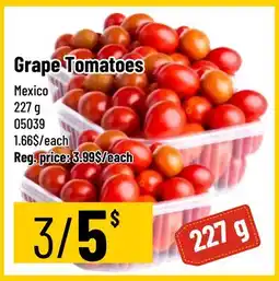 Mayrand Grape Tomatoes offer