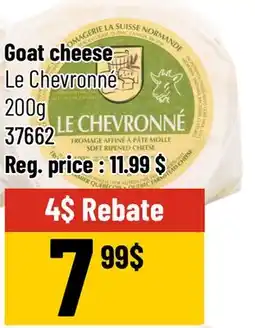 Mayrand Cheeses Le Chevronné offer