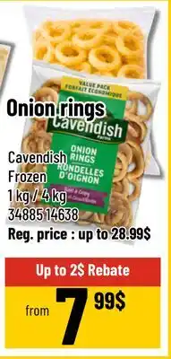 Mayrand Fries Onion rings Cavendish offer
