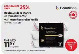 Home Hardware 9.5 microfibre roller refills offer