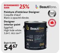 Home Hardware Designer interior paint offer