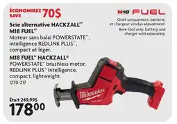 Home Hardware M18 FUEL HACKZALL offer