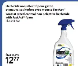 Home Hardware Grass & weed control non-selective herbicide with FastAct foam offer