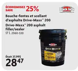 Home Hardware BLACK JACK MC 200 Drive-Maxx 200 asphalt filler/sealer offer