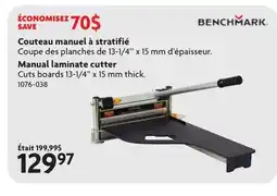 Home Hardware Manual laminate cutter Cuts boards offer