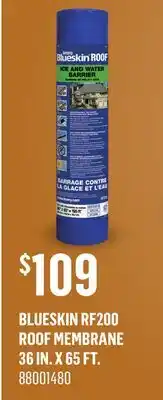 Canac Blueskin RF200 Roof Membrane 36in.x65ft offer