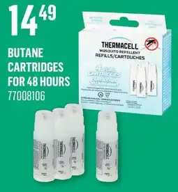 Canac Butane Cartridges for Thermacell offer