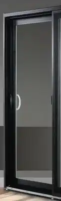 Canac Sliding Double Patio Door Black offer
