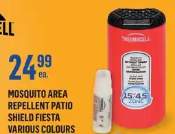 Canac Thermacell Mosquito Area Repellent Patio Shield Fiesta Red offer