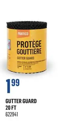 Canac Gutter Guard 20 ft offer