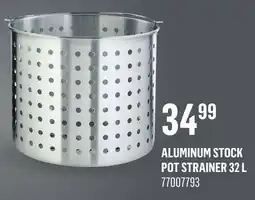 Canac Aluminum Stock Pot Strainer 32L offer