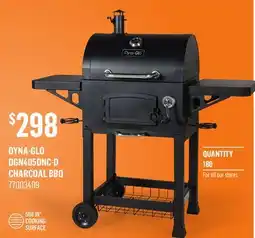 Canac Dyna-Glo DGN405DNC-D Charcoal BBQ offer