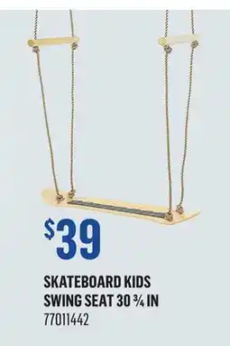 Canac Skateboard Kids Swing Seat 303/4in offer