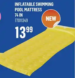Canac Inflatable Swimming Pool Mattress offer