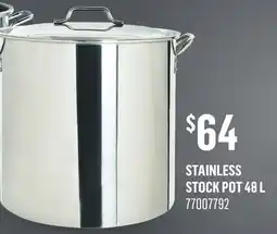 Canac Stainless Stock Pot 48L offer