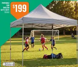 Canac Portable Sun Shelter offer