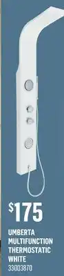 Canac Umberta Multifunction Thermostatic Shower Column offer