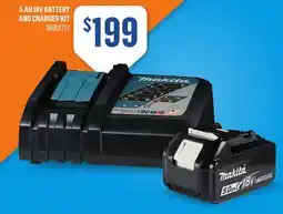 Canac 5Ah 18V Battery and Charger Kit offer