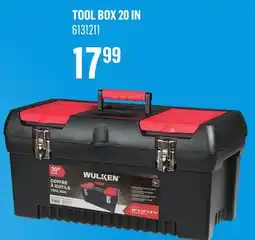 Canac Tool Box 20 in offer