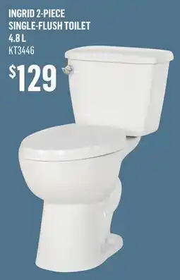 Canac Ingrid 2-Piece Single-Flush Toilet offer