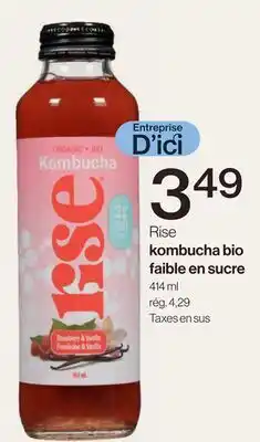 Avril Kombucha bio faible en sucre offer