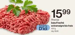 Avril Bœuf haché extramaigre bio frais offer
