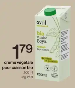 Avril Crème végétale pour cuisson bio offer