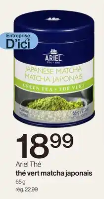 Avril Thé thé vert matcha japonais offer