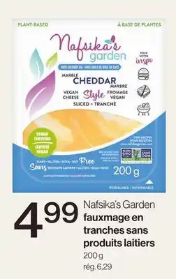 Avril fauxmage en tranches sans produits laitiers offer
