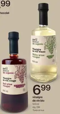 Avril Vinaigre de vin bio offer