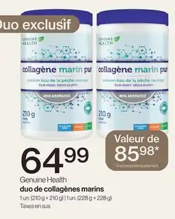Avril Duo de collagènes marins offer