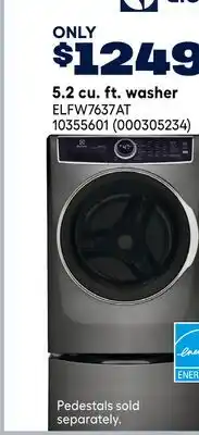 RONA LG 5.2 cu. ft. washer offer