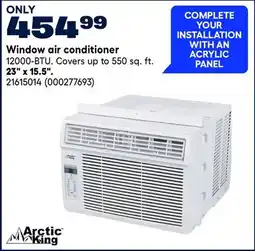 RONA Window air conditioner 23 x 15.5 offer