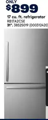RONA Hisense 17 cu. ft. refrigerator offer