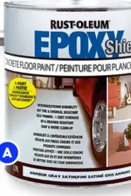 RONA All Rocksolid and Epoxyshield floor coating offer