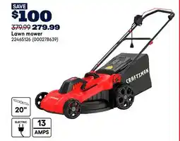 RONA CRAFTSMAN Lawn mower offer