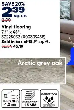 RONA MultiClic Vinyl flooring offer
