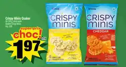 Super C CRISPY MINIS QUAKER offer