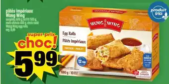 Super C PÂTÉS IMPÉRIAUX WONG WING offer